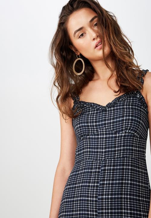 Cotton On - Woven tash strappy jumpsuit  - multi 