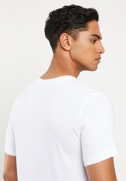 Nike - Swoosh 1 short sleeve tee - white & black