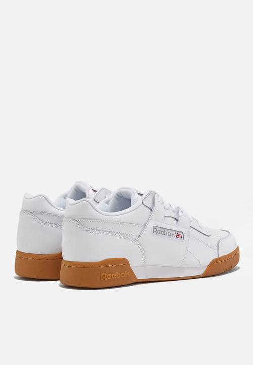 Reebok Classic - Workout plus - white/ carbon/classic red/reebok royal gum