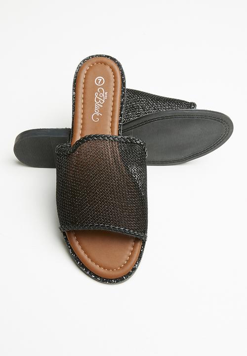 Miss Black - Montego sandal - black
