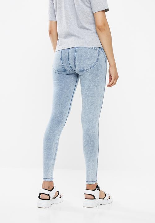 SISSY BOY - Joey axel knit jegging - blue