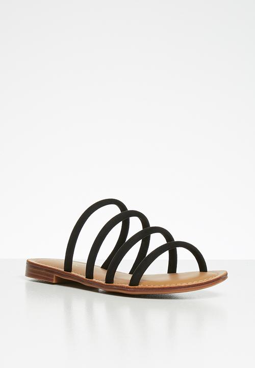 Miss Black - Sicily sandal - black