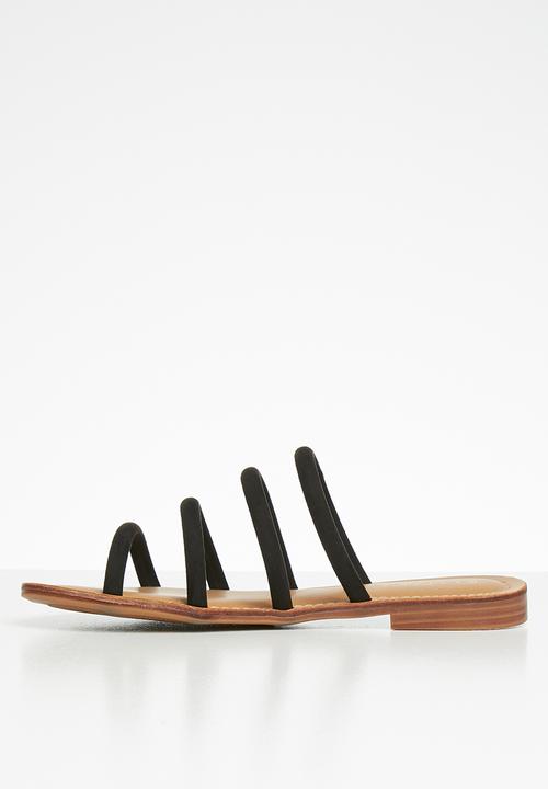 Miss Black - Sicily sandal - black