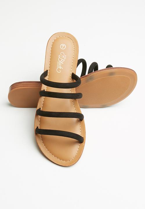 Miss Black - Sicily sandal - black