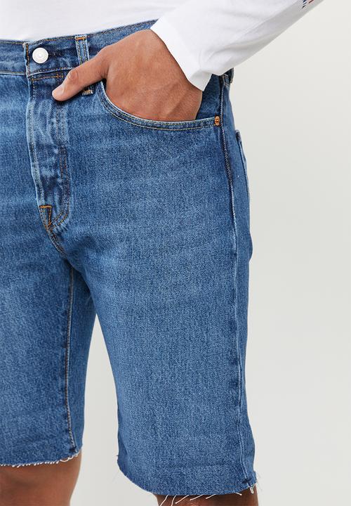 Levi’s® - 501 original cutoff short pulaski short - blue 