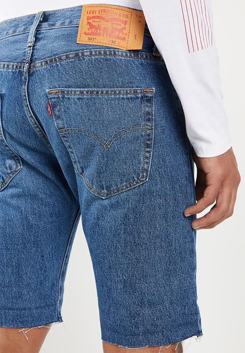 Levi’s® - 501 original cutoff short pulaski short - blue 