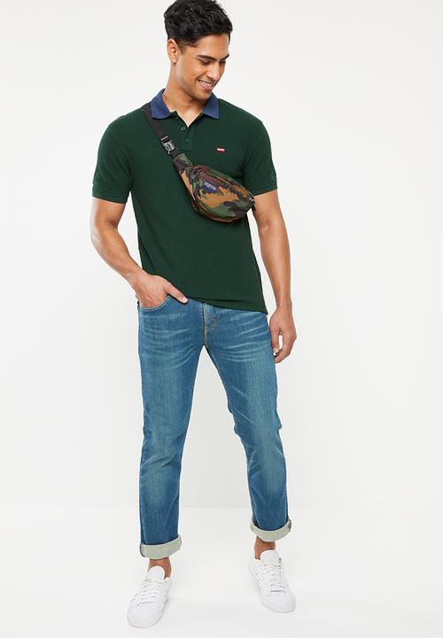 Levi’s® - Standard polo with contrast collar - green
