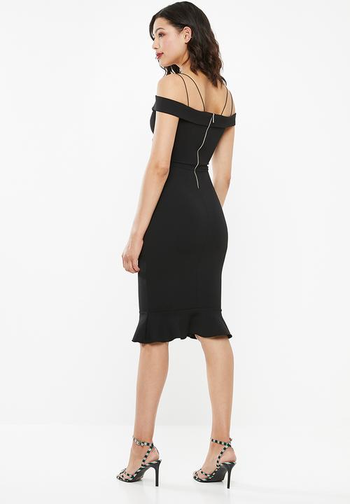 SISSY BOY - Femme haven midi dress - black