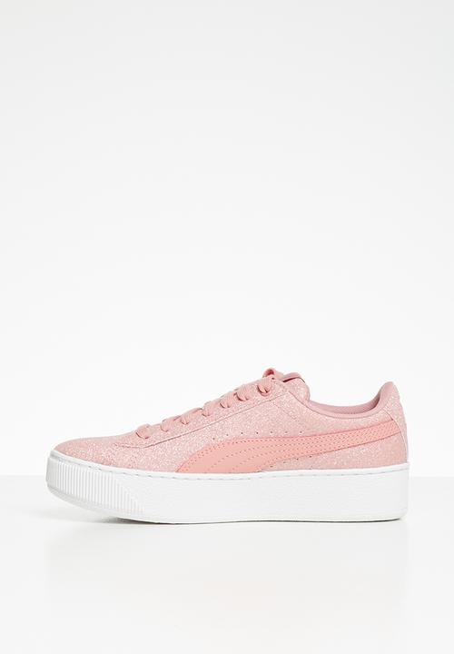 PUMA - Puma vikky platform glitz junior bridal - pink