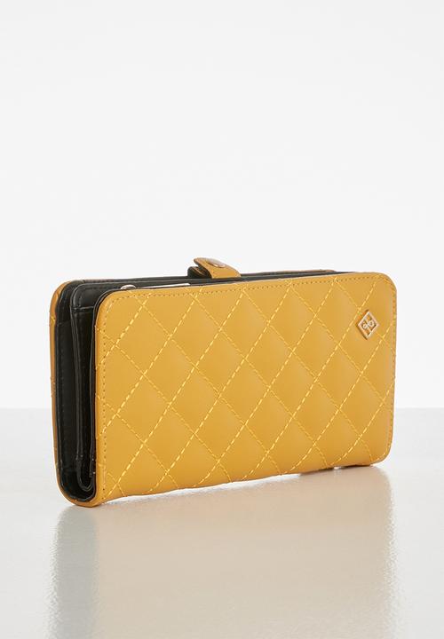 Call It Spring - Brassey wallet - yellow