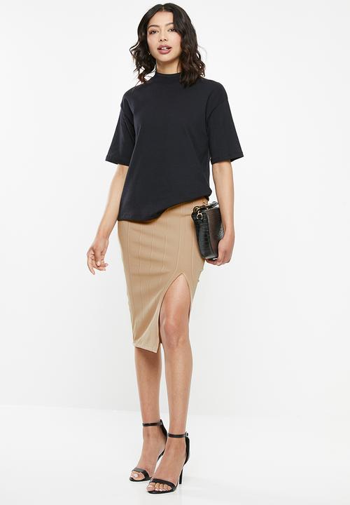 SISSY BOY - Boity twin set midi skirt - beige