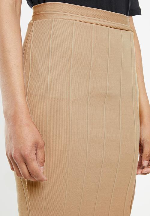 SISSY BOY - Boity twin set midi skirt - beige
