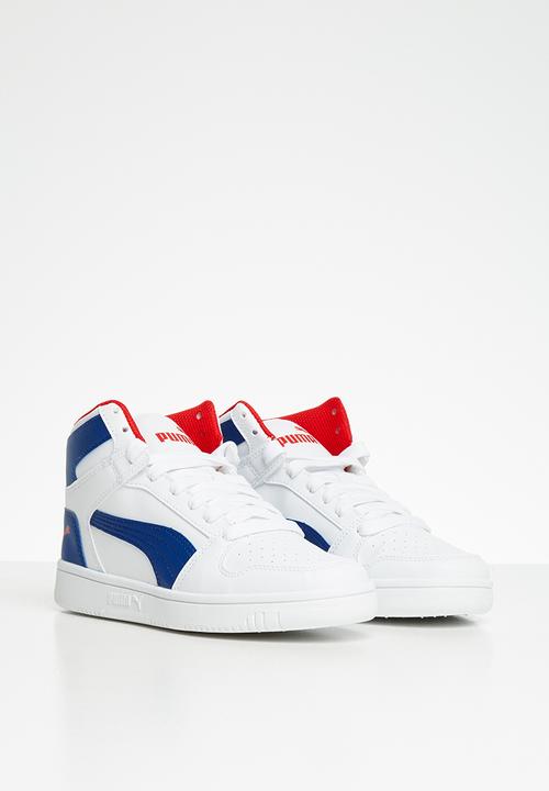 PUMA - Puma rebound layup sl junior - white & blue