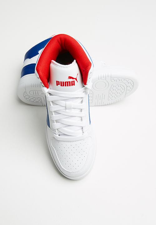 PUMA - Puma rebound layup sl junior - white & blue