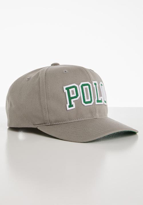 POLO - Junior Polo flex fit cap - green & grey