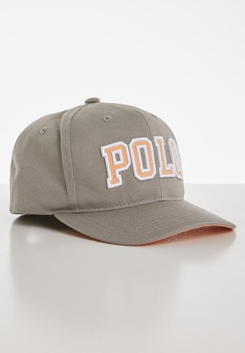 POLO - Junior Polo flex fit cap - orange &  grey