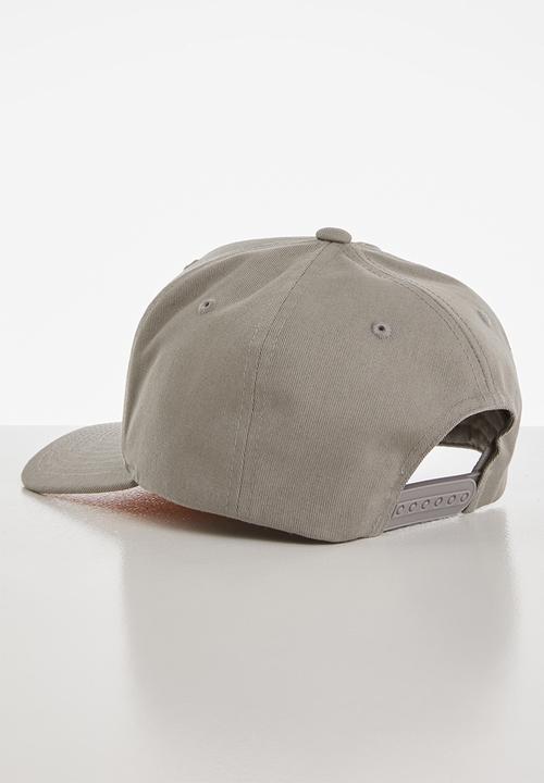 POLO - Junior Polo flex fit cap - orange &  grey