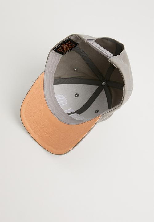 POLO - Junior Polo flex fit cap - orange &  grey