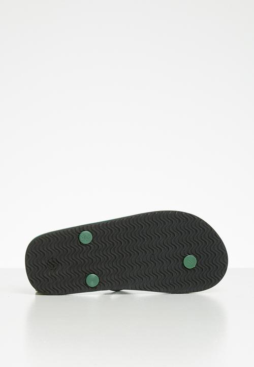 POLO - Boys luke world cup flip flops - green