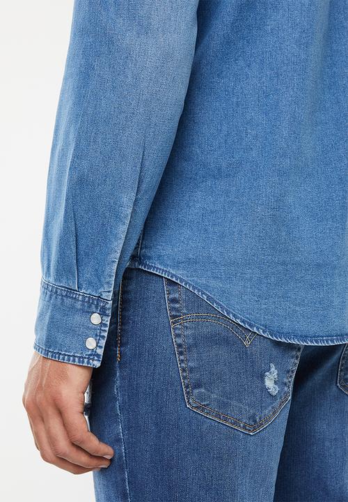 Levi’s® - Classic western denim hakai - blue