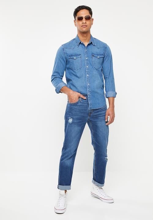 Levi’s® - Classic western denim hakai - blue