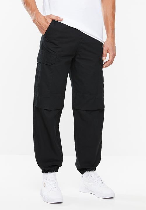 Superbalist - Loose fit cargo pants - black
