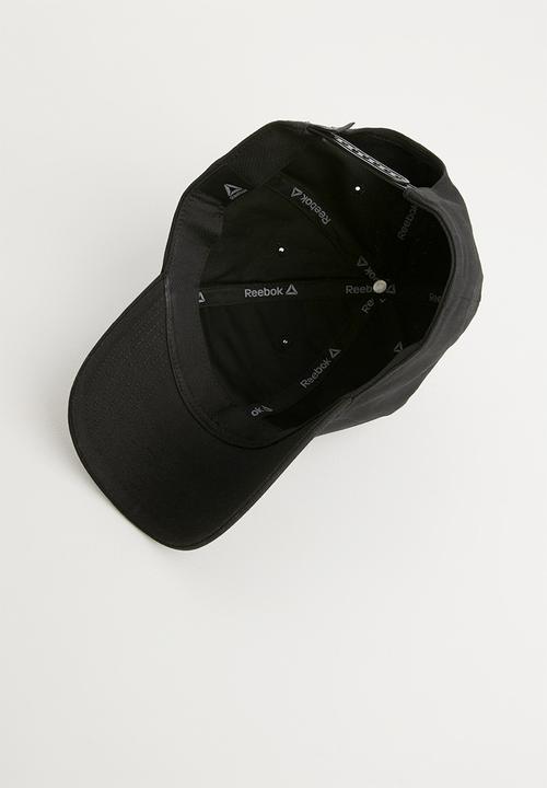 Reebok - Active enhanced baseball cap - black & red