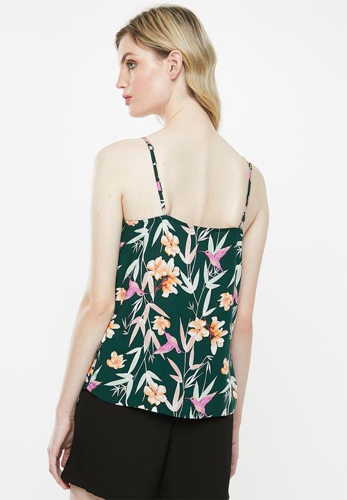Vero Moda - Simple easy cami - green