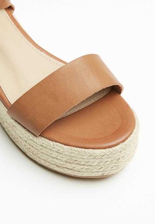 Superbalist - Julie espadrille flatform - tan
