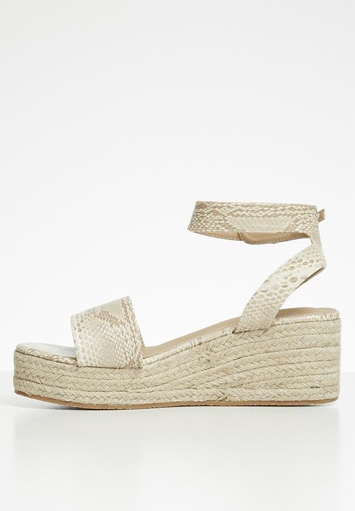 Superbalist - Yuna espadrille flatform - beige