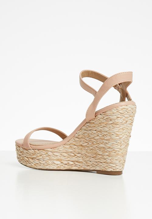 Superbalist - Liya espadrille wedge - neutral 