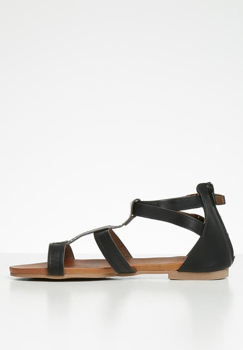edit - Dina gladiator sandal - black