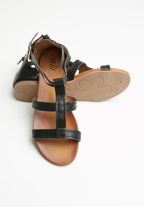 edit - Dina gladiator sandal - black