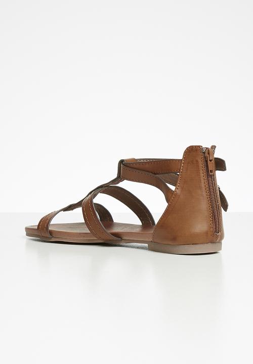 edit - Dina gladiator sandal - tan