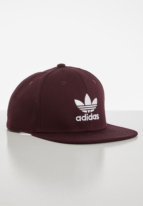 adidas Originals - Snapback classic trefoil cap - burgundy