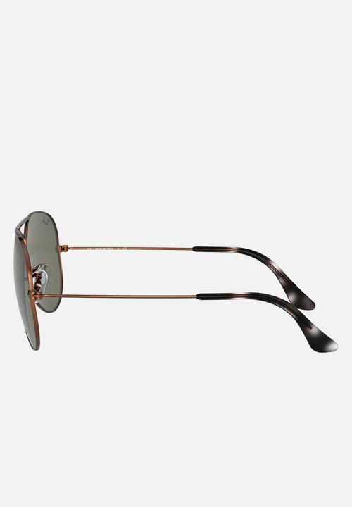 Ray-Ban - Metal aviator sunglasses - brown