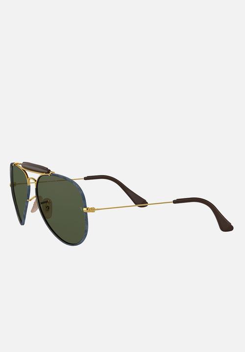 Ray-Ban - Aviator craft sunglasses 58mm - gold