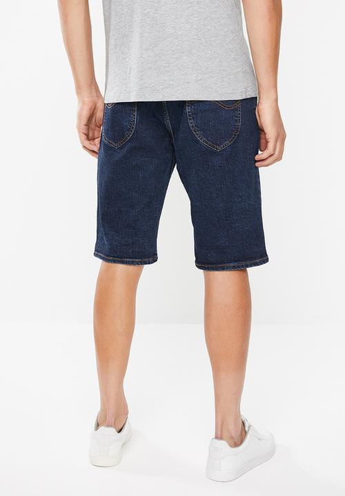 Lee  - Lee 5 pocket regular fit shorts - blue
