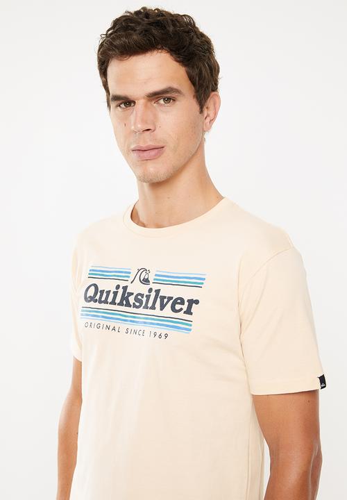 Quiksilver - Get buzzy short sleeve tee - neutral