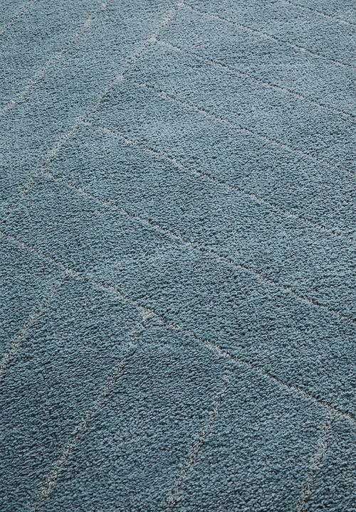 Sixth Floor - Chill rug - blue linear