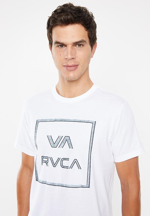 RVCA - Unregistered short sleeve tee - white