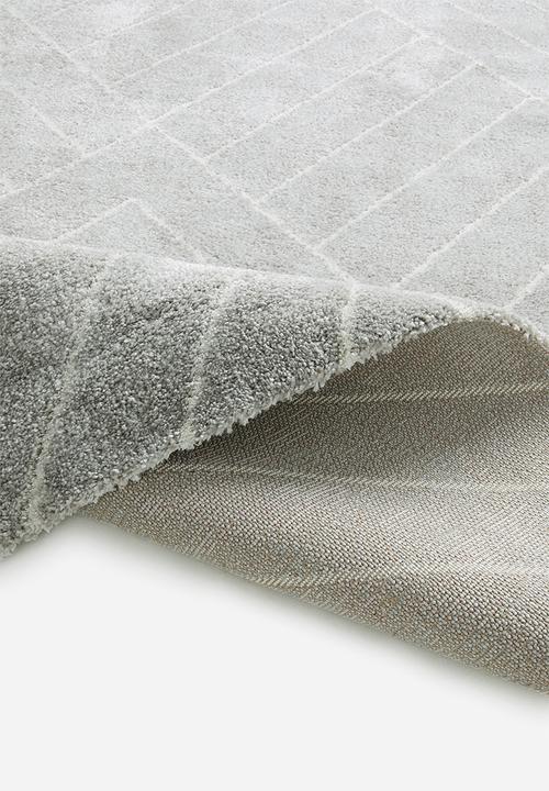 Sixth Floor - Chill rug - light grey linear