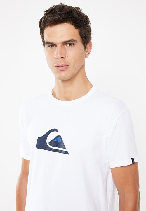 Quiksilver - Comp logo short sleeve tee - white