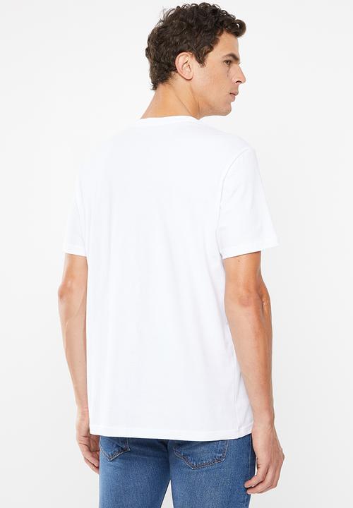 RVCA - Random box short sleeve tee - white