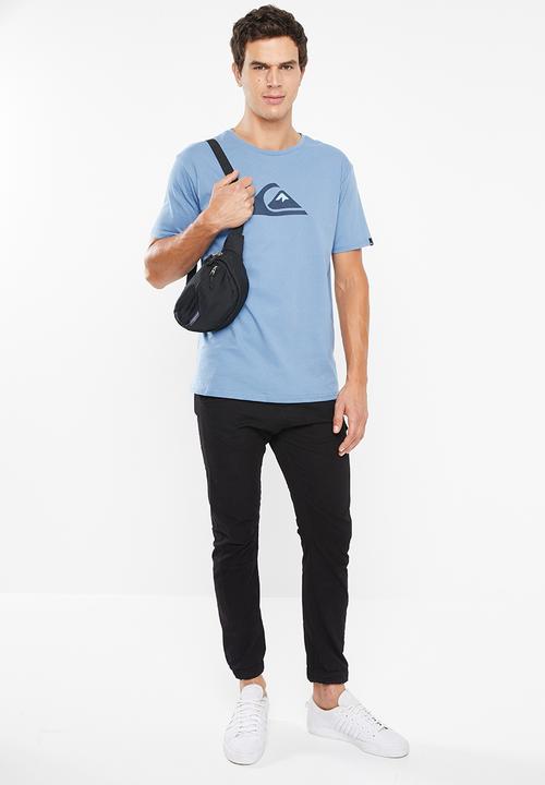 Quiksilver - Comp logo short sleeve tee - blue