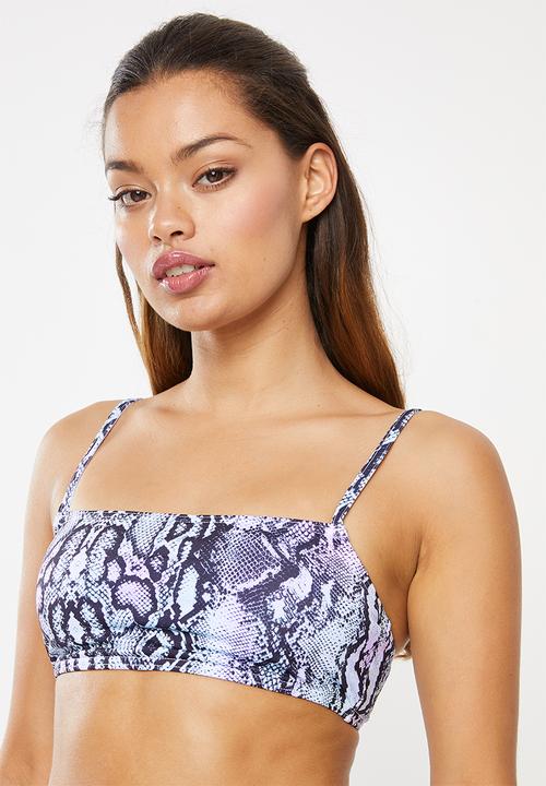 Superbalist - Crop bikini top - multi