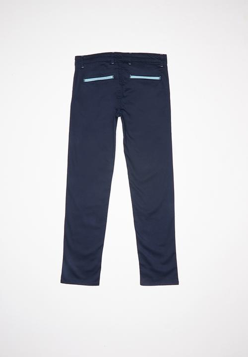 POLO - Boys clayton chino - navy