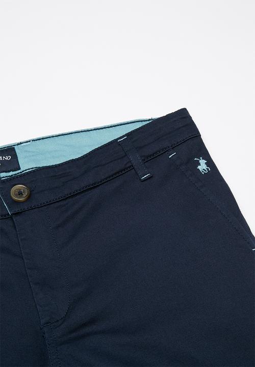 POLO - Boys clayton chino - navy