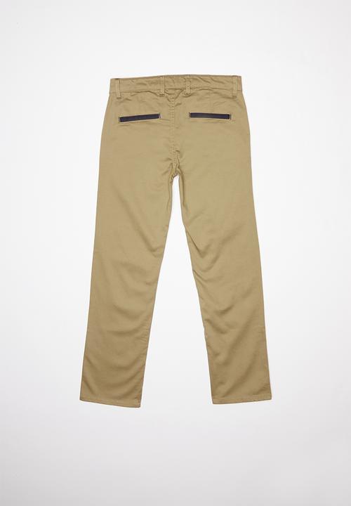 POLO - Boys clayton chino - neutral