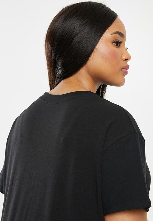 edit Plus - Pintuck tee - black